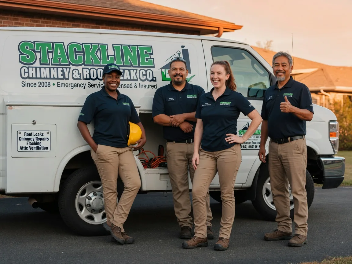 Chimney flashing repair company in Hope, RI